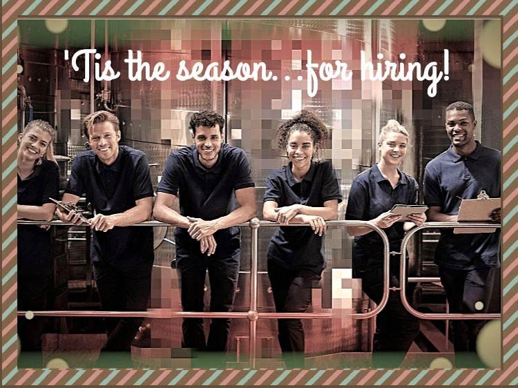 Seasonal jobs hiring now
