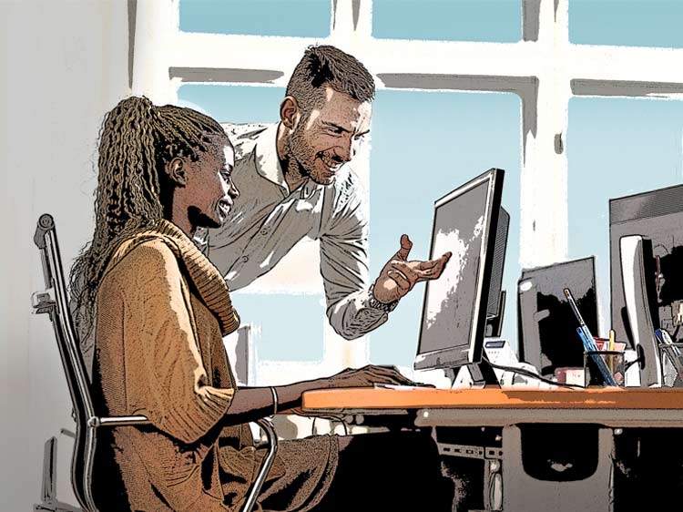 A man's guide to help improve mentoring women at work
