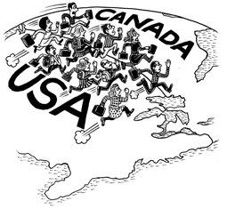 Are Americans Searching Jobs in Canada?