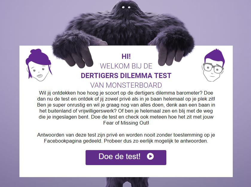 Heb jij een Dertigers Dilemma? Test het!