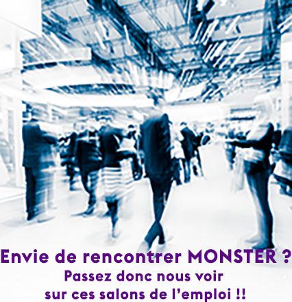 Salons Emploi : venez rencontrer les coach emploi Monster !