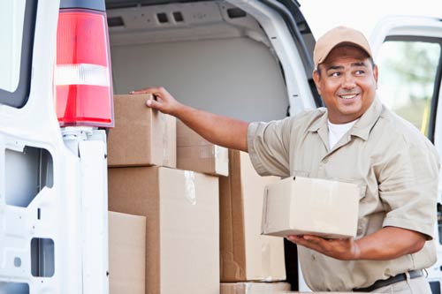 delivery van driver jobs near me