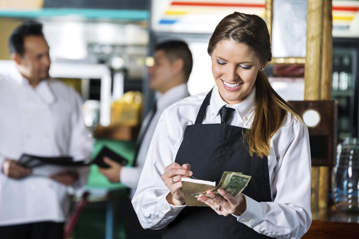 Waiters And Waitresses Working